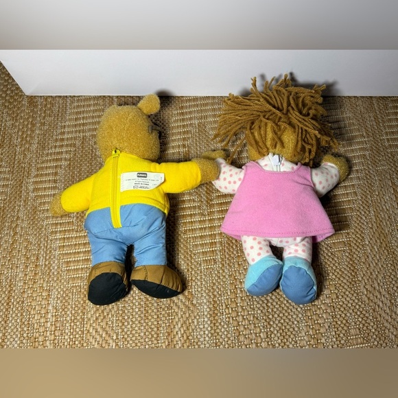 Arthur Vintage 2003 Playskool Bundle of Talking Arthur & Talking D.W. Plush - Picture 9 of 9